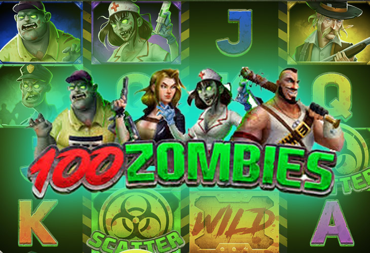 100 Zombies slot artwork
