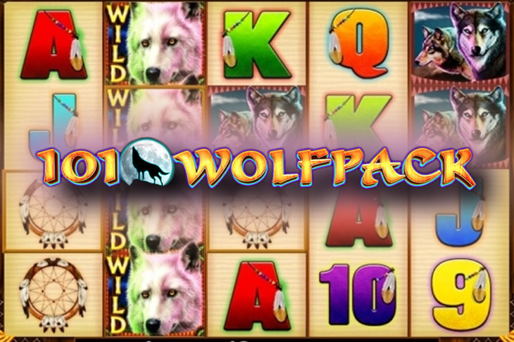 101 Wolfpack slot artwork