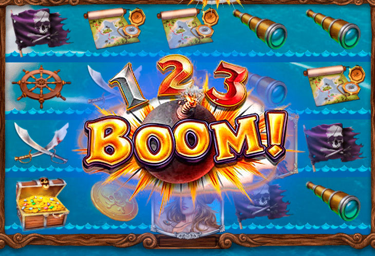 123 Boom! slot artwork
