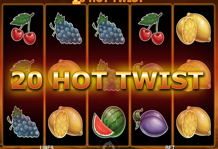 20 Hot Twist slot artwork