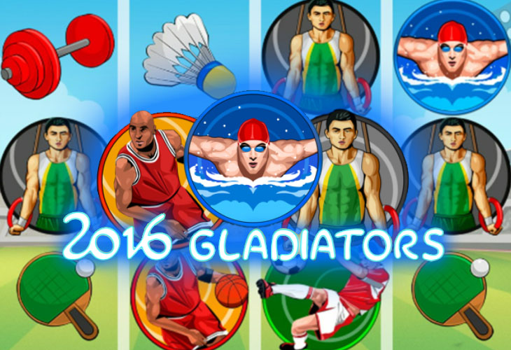 2016 Gladiators slot artwork