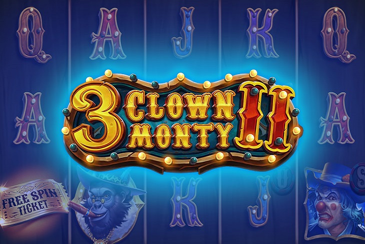3 Clown Monty 2 by Play'n GO