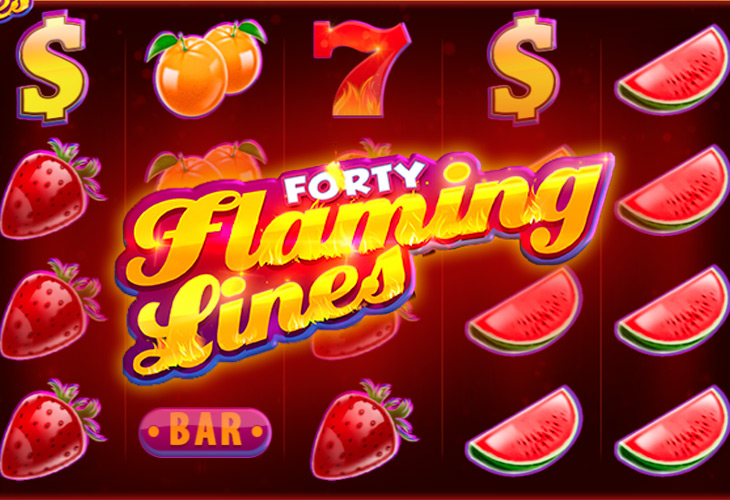 40 Flaming Lines by Zeus Play