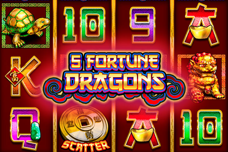 5 Fortune Dragons by Spadegaming