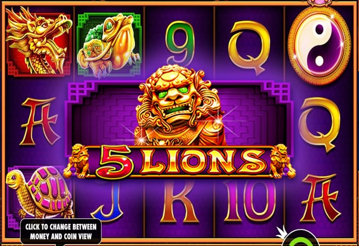 5 Lions by Pragmatic Play