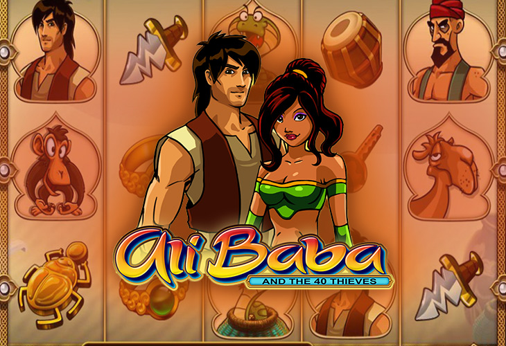 Ali Baba and the 40 Thieves by Leander Games