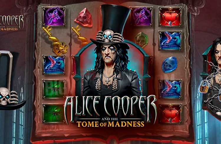 Alice Cooper and the Tome of Madness by Play'n GO