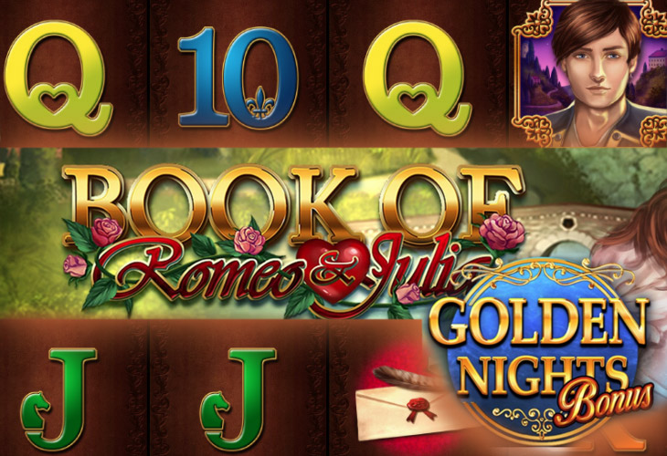 Book of Romeo and Julia Golden Nights by gamomat