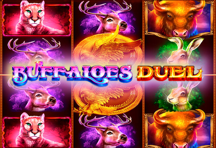 Buffaloes Duel by Slotvision