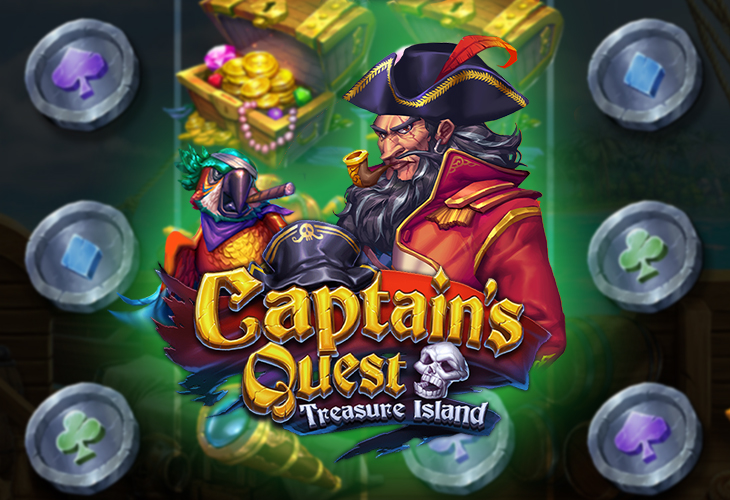 Captain’s Quest Treasure Island by betsoft