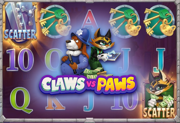 Claws vs Paws by playson