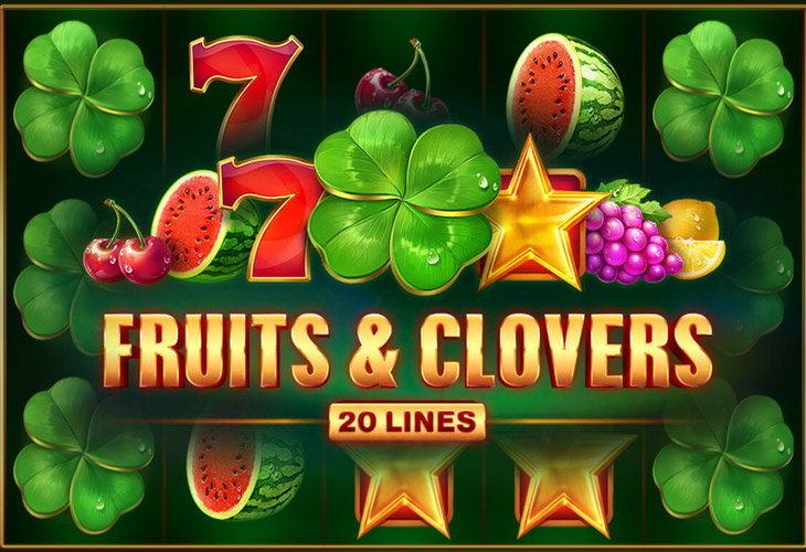 Fruits & Clovers: 20 lines by Playson