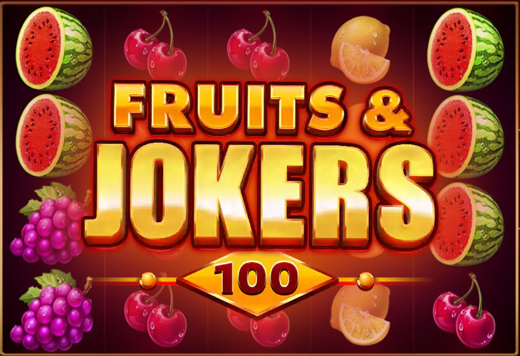 Fruits & Jokers: 100 lines by Playson