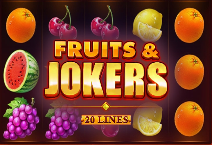 Fruits & Jokers: 20 lines by Playson