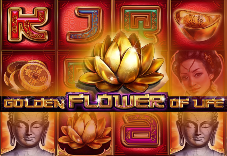 Golden Flower Of Life by ct-interactive