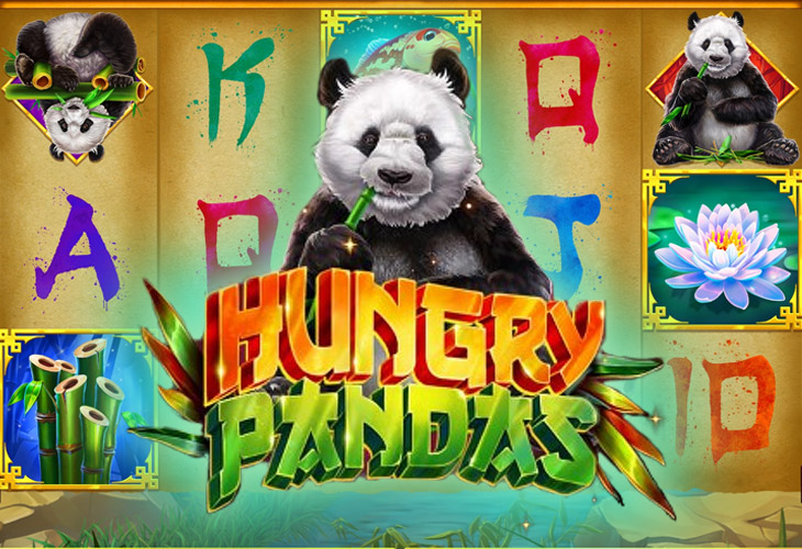 Hungry Pandas by woohoo