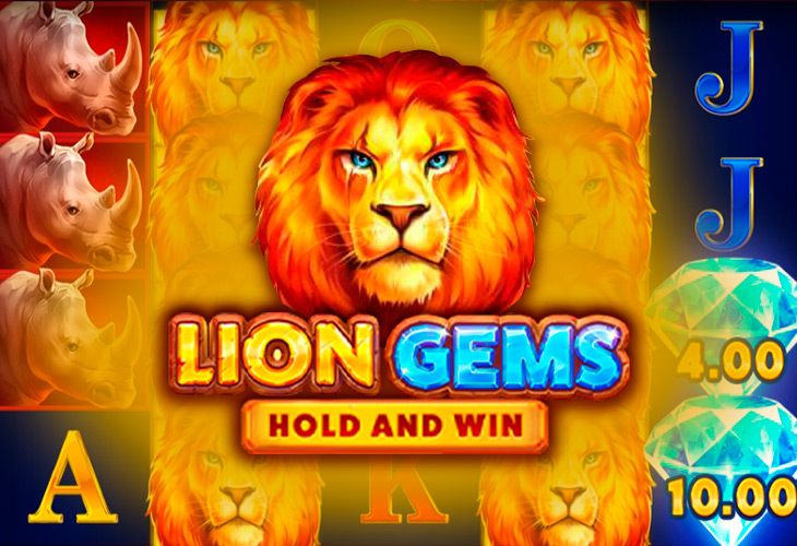 Lion Gems Hold and Win by Playson