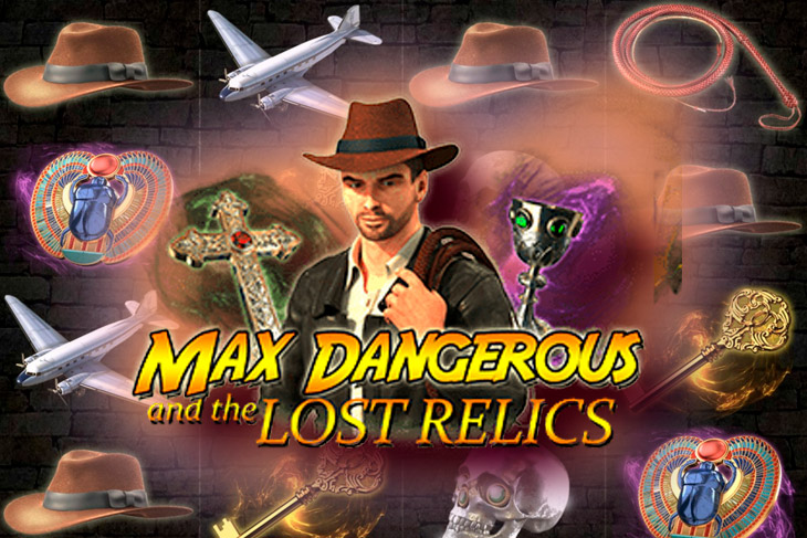 Max Dangerous and the Lost Relics by Red Rake