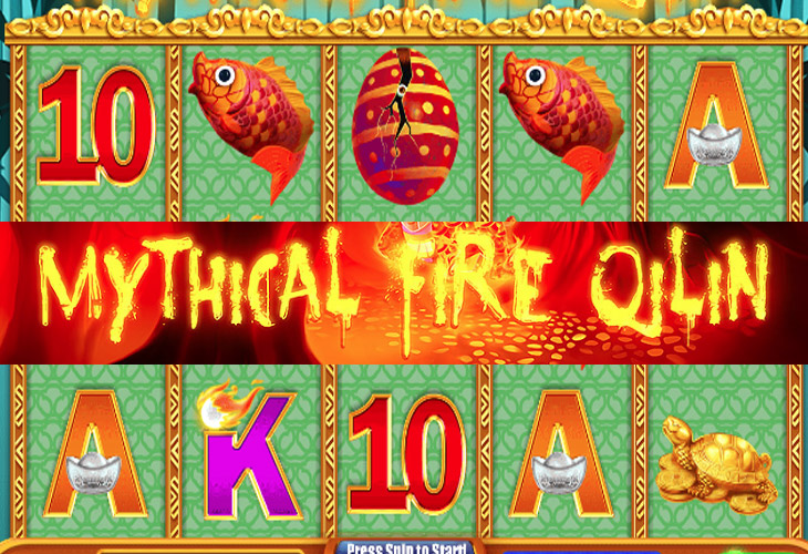 Mythical Fire Qilin by August Gaming