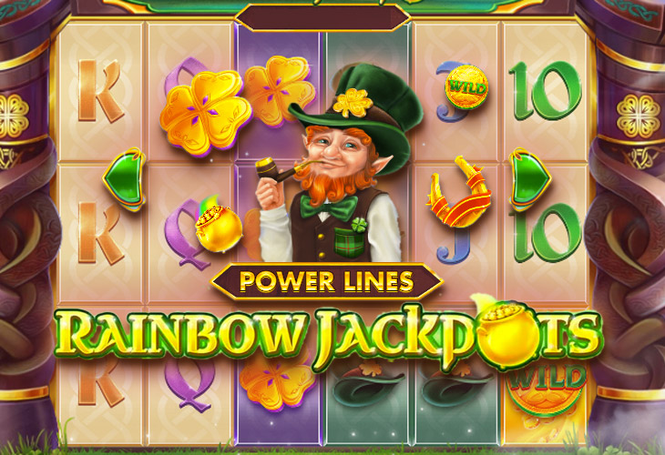 Rainbow Jackpots Power Lines by Red Tiger Gaming
