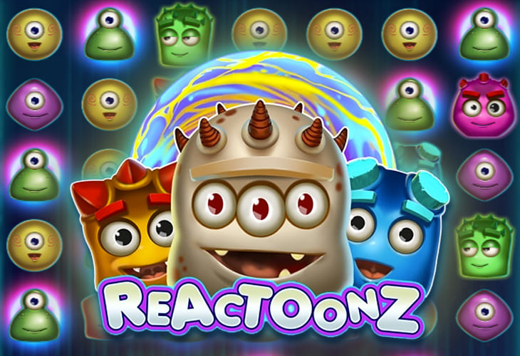 Reactoonz slot artwork