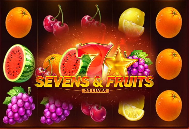 Sevens & Fruits 20 lines by playson