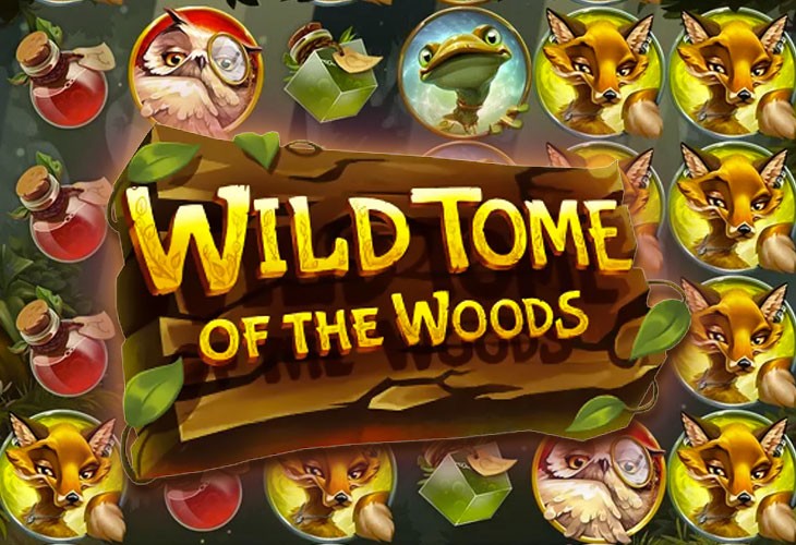 Wild Tome of the Wood by Quickspin